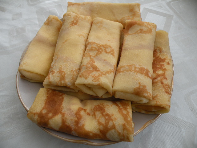 Panqueques con queso