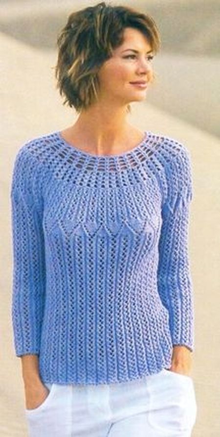 pulover blue