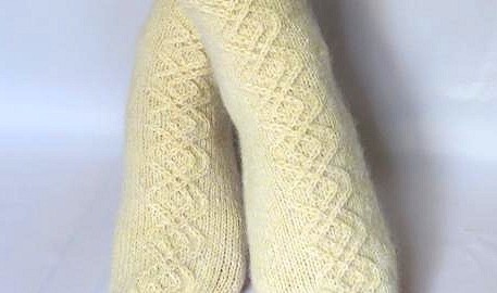 Gestrickte Socken