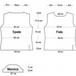 tipar bluza magnolia